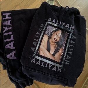Cross Colours x Aaliyah Hoodie and Sweatpants Set